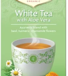 Herbata biała z aloesem WHITE TEA  z  ALOE BIO 17x1,8G YOGI TEA