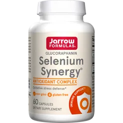 Selenium Synergy - Selen + Witamina E + Witamina B2 + Glukorafaina 60 kaps. Jarrow Formulas
