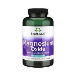 Magnesium - Magnez /tlenek magnezu/ 200 mg 250 kaps. Swanson