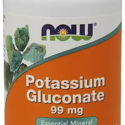 Potas Gluconate, 99mg - 100 tablets NOW Foods