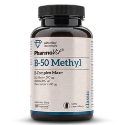 B-50 Methyl B-complex Max+ 120 kaps | Classic Pharmovit