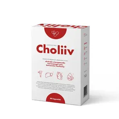 CHOLIIV - cholesterol, homocysteina, wątroba 30 kaps.