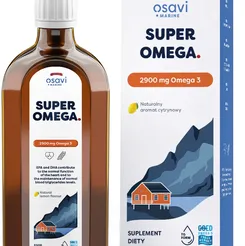 Super Omega (Marine), 2900mg Omega 3 (Cytryna) - 250 ml.Osavi