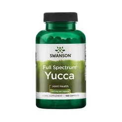 Yucca - Korzeń Yukka 500 mg  Swanson 100 kaps.