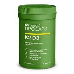Witamina K2D3 Liposomalna-LIPOCAPS K2D3 Formeds 60 kaps