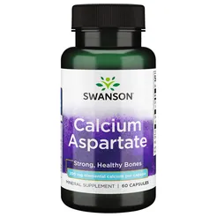 Asparaginian Wapnia , 200 mg - 60 kapsułek Swanson