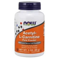 Acetyl-L-karnityna, czysty proszek - 85g Now Foods