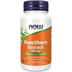 Hawthorn Extract - Ekstrakt z Głogu 300 mg 90 kaps. NOW Foods