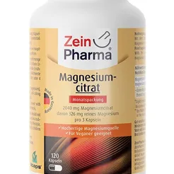 Cytrynian magnezu, 680mg - 120 kaps Zein Pharma