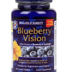 Blueberry Vision - Holland-Barrett - 60 tabletek. 