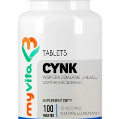 Cynk - glukonian 15mg, 100tabl. MyVita