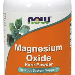 Magnesium Oxide, czysty proszek - 227g Now Foods