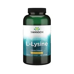 Lysine - L-Lizyna HCL 500 mg-300 kaps. Swanson