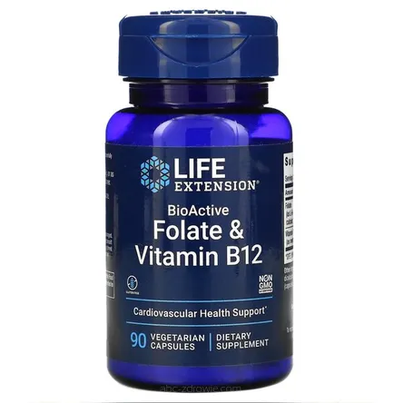 BioActive Folate & Vitamin B12 - 90 vcaps
