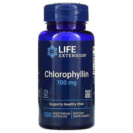 Chlorophyllin, 100mg - 100 vcaps