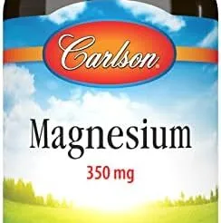 Magnez, 350mg - 180 kapsułek  Carlson Labs