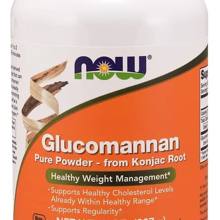 Glucomannan from Konjac Root, Pure Powder - 227g NOW Foods