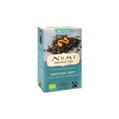  Herbata czarna AGED EARL GREY BIO FAIRTRADE 6 sztuk 18  saszetek NUMI BIO