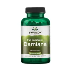 Full Spectrum Ziele Damiana 510 mg Swanson 100 kaps.